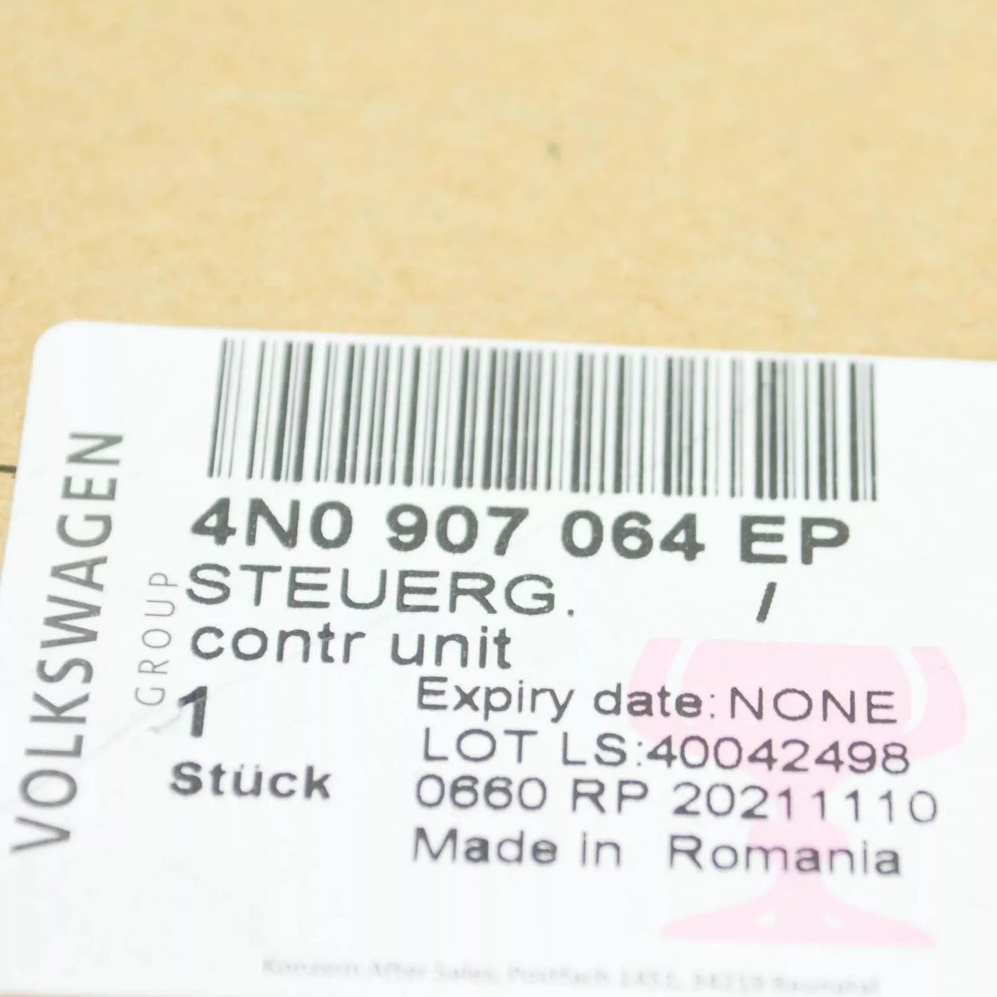 NEW AUDI A6 C8 AVANT COMFORT CONTROL UNIT 4N0907064EP ORIGINAL