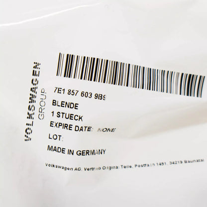 NEW VOLKSWAGEN TRANSPORTER T5 LEFT WING MIRROR BEZEL 7E1857603 9B9 LHD ORIGINAL