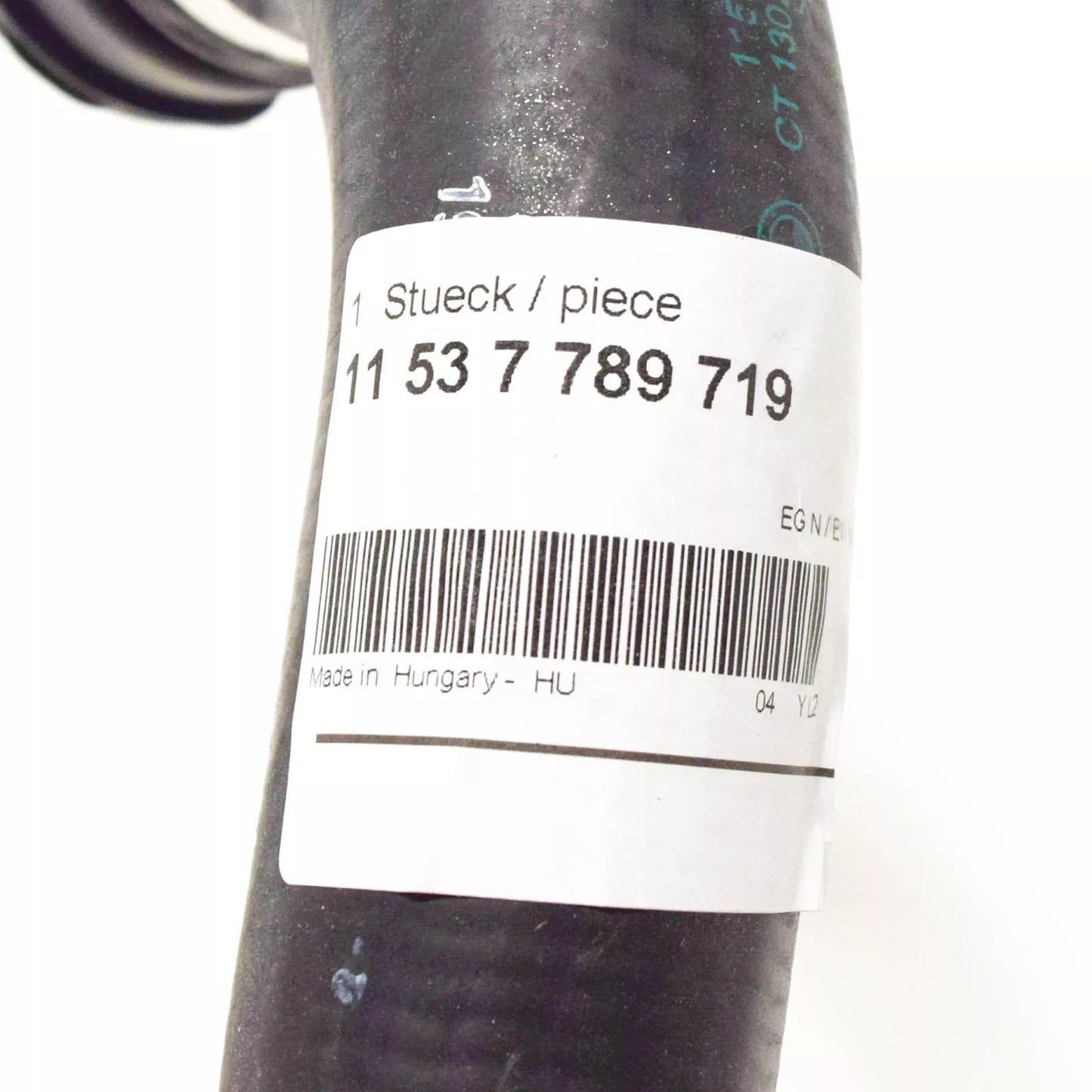 NEW BMW 3 E46 COOLING SYSTEM WATER HOSE 11537789719 ORIGINAL