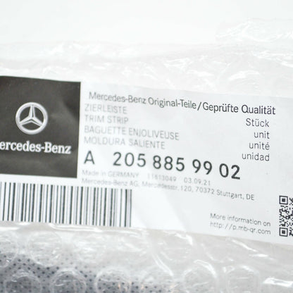 NEW MERCEDES-BENZ C W205 FRONT RIGHT BUMPER GRILLE MOLDING A2058859902 ORIGINAL