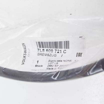 NEW AUDI Q7 4L REAR WHEEL HAND BRAKE CABLE 7L8609721C ORIGINAL