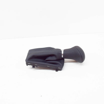 NEW AUDI A4 A5 Q5 SHIFT KNOB BLACK LEATHER LHD 8K1713139SNOA