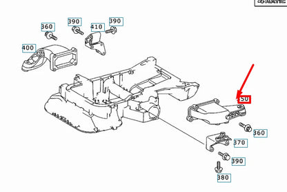 NEW MERCEDES-BENZ E W210 LEFT SIDE ENGINE SUPPORT A1042231704 ORIGINAL