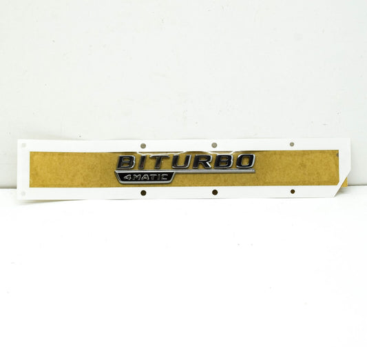 NEW MERCEDES-BENZ C W205 FRONT RIGHT FENDER EMBLEM BADGE A2058172501 ORIGINAL