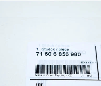 NEW BMW 3 F30 TRAILER HOOK CONTROL UNIT 71606856980 ORIGINAL