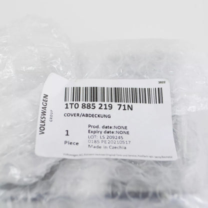 NEW VOLKSWAGEN TOURAN 1T 3. SEAT BENCH LEFT COVER 1T088521971N ORIGINAL