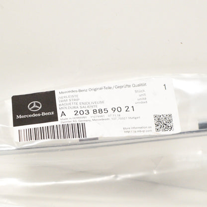 NEW MERCEDES-BENZ C COUPE CL203 REAR BUMPER RIGHT MOLDING A2038859021