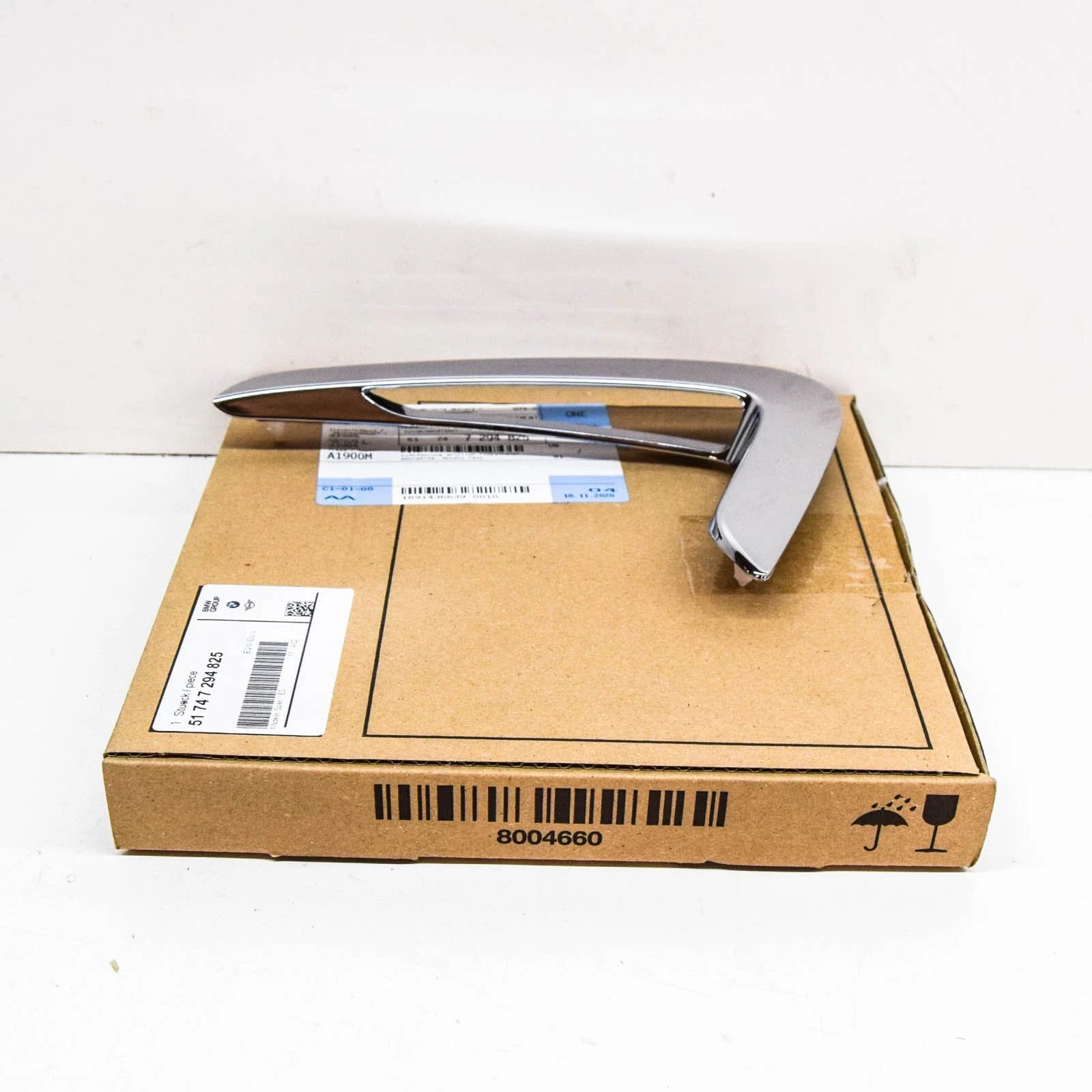 NEW BMW 4 F32 LEFT WING FENDER GRILLE TRIM 51747294825 7294825 2015 ORIGINAL