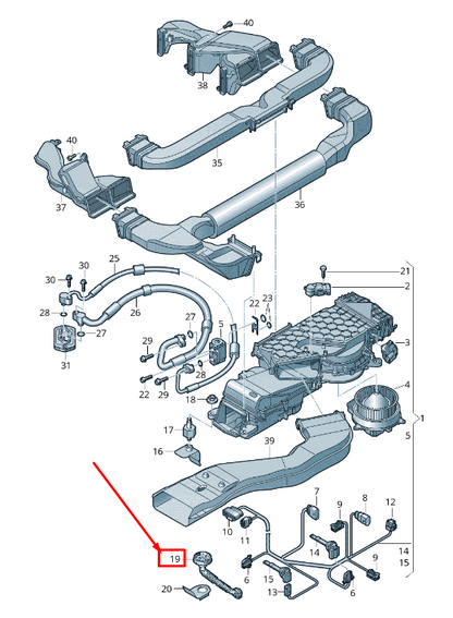 new audi q5 8r water drainage hose 8r0260113b original