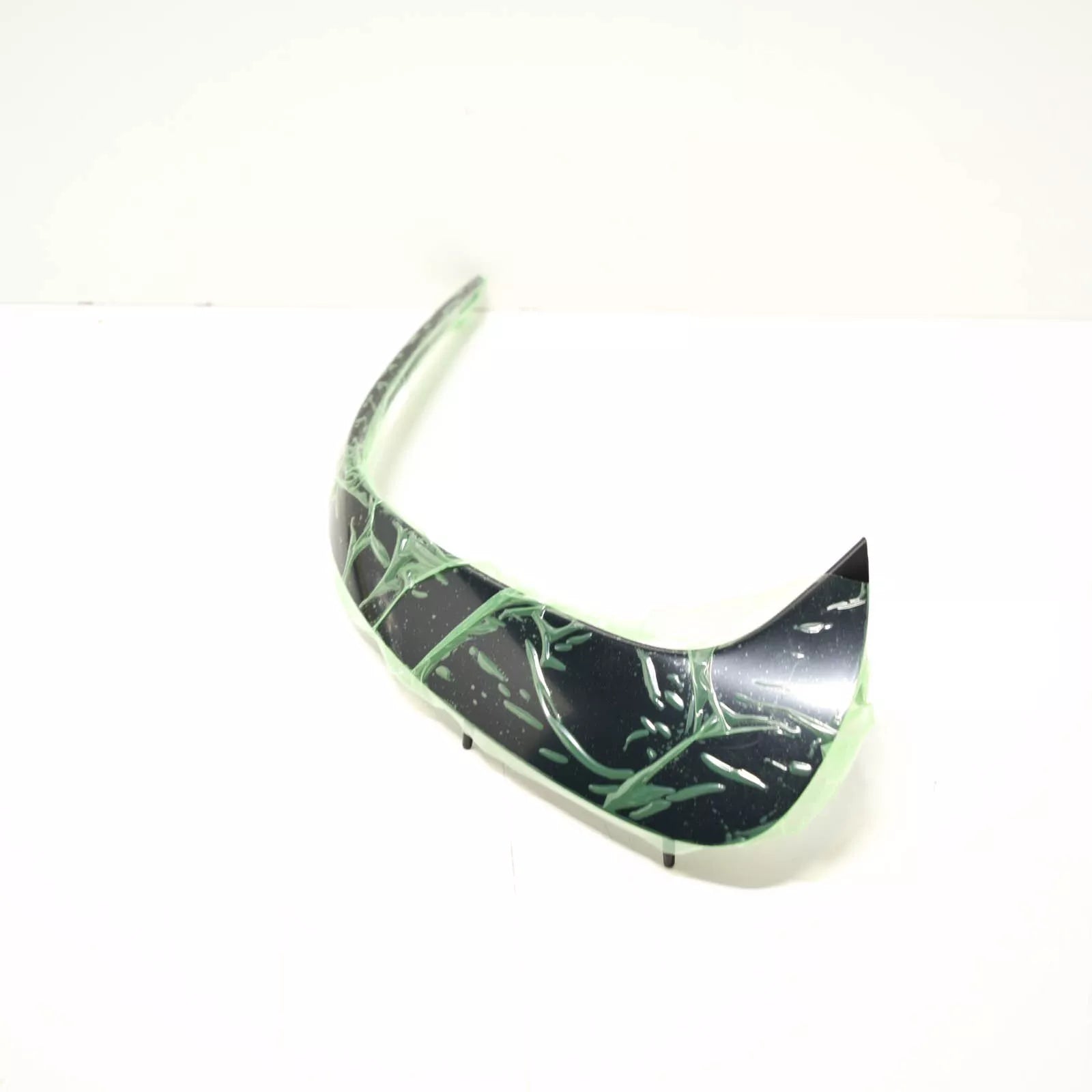 NEW MB A W176 AMG FRONT BUMPER RIGHT GLOSS BLACK FLICK A1768855000