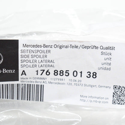 NEW MERCEDES BENZ W176 FRONT LEFT SPOILER FLAP A1768850138 ORIGINAL