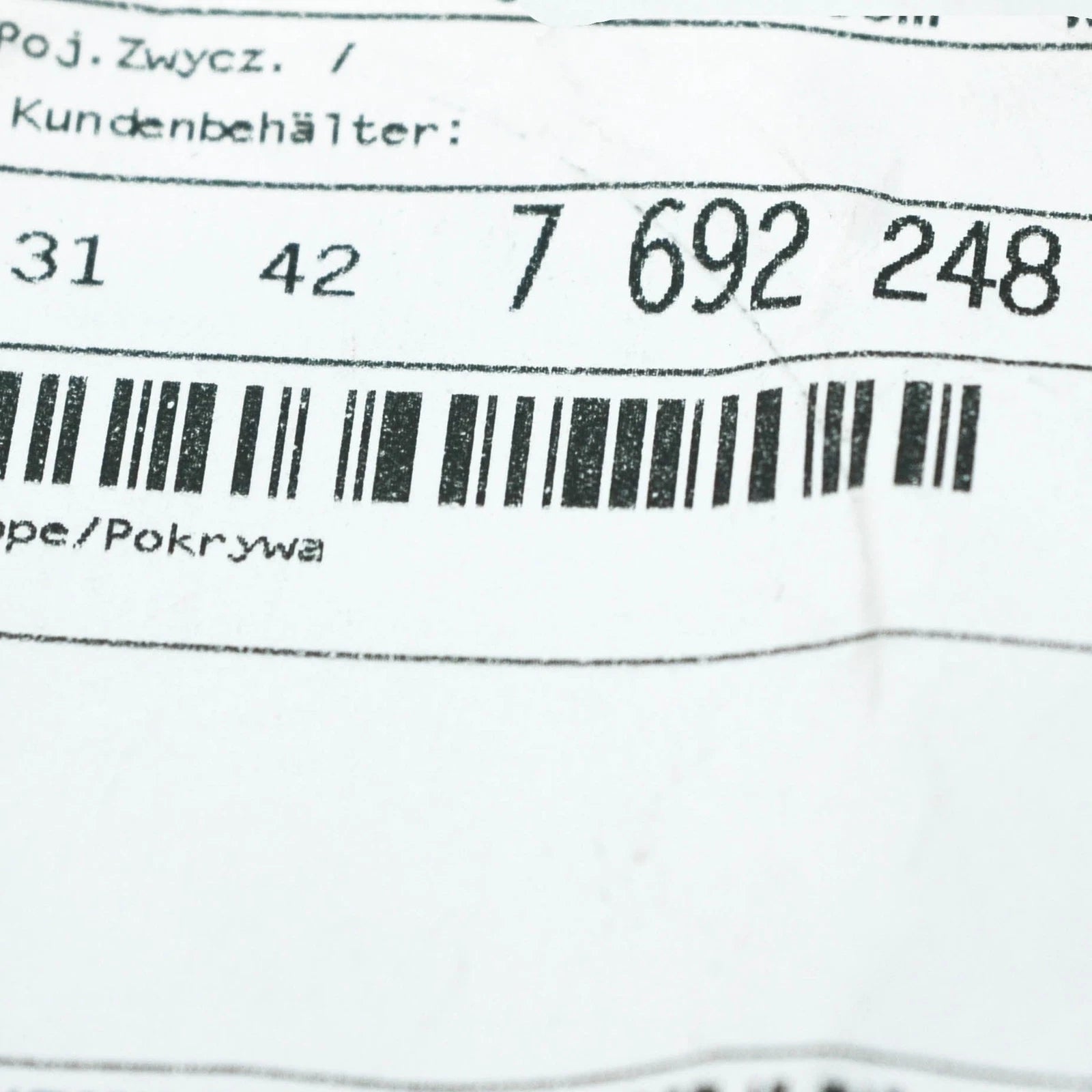 NEW BMW F K7X F 650 GS FORK BRIDGE CAP 31427692248 ORIGINAL