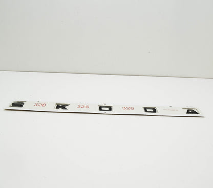 new skoda karoq nu rear tailgate lettering 565853687g041 original