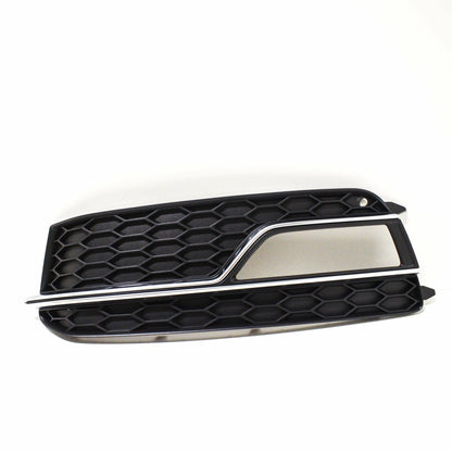 NEW AUDI A5 8T LEFT FOG LIGHT GRILLE S-LINE 8T0807681M01C ORIGINAL