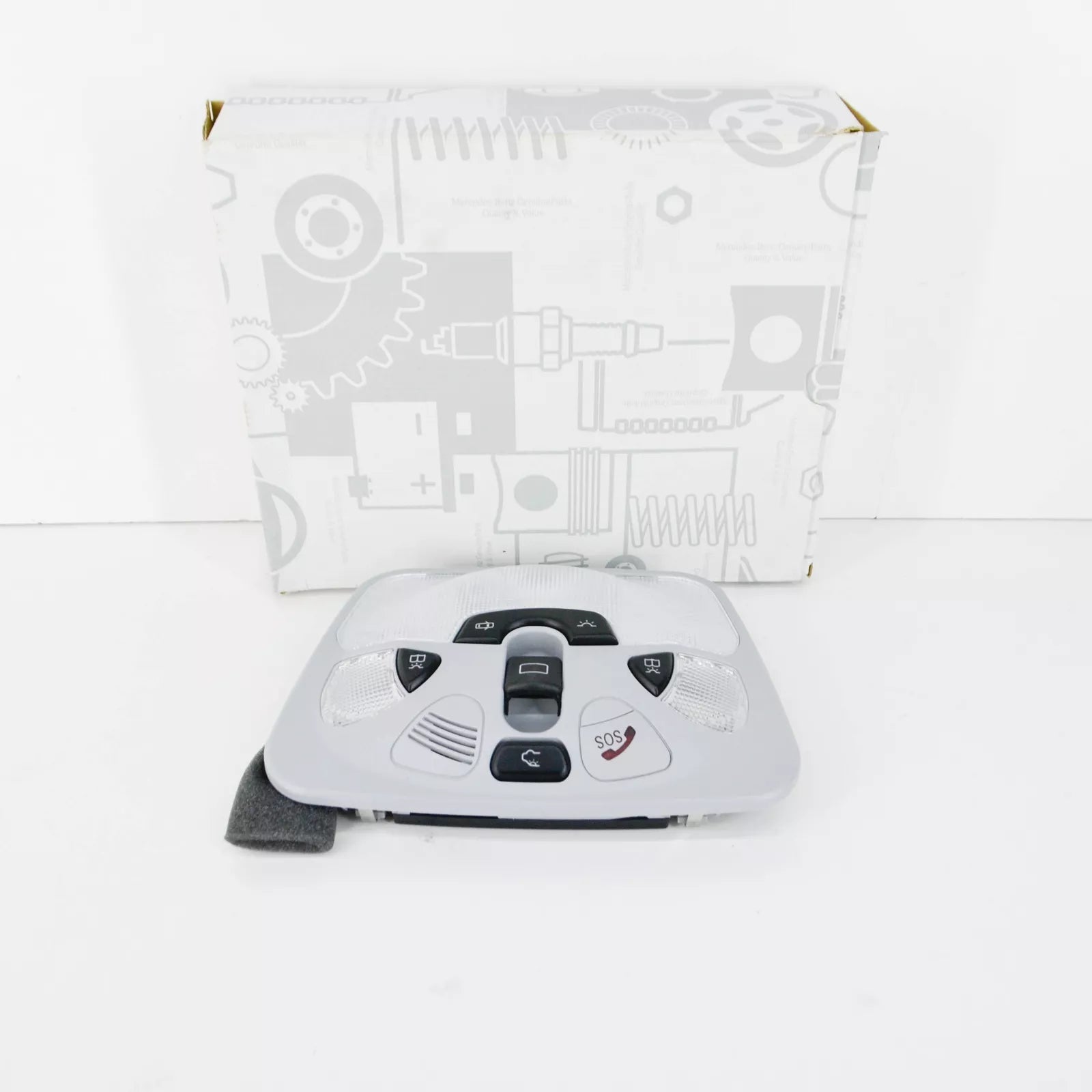 NEW MERCEDES-BENZ G W463 FRONT ROOF INTERIOR LIGHT A46382004017D43 ORIGINAL