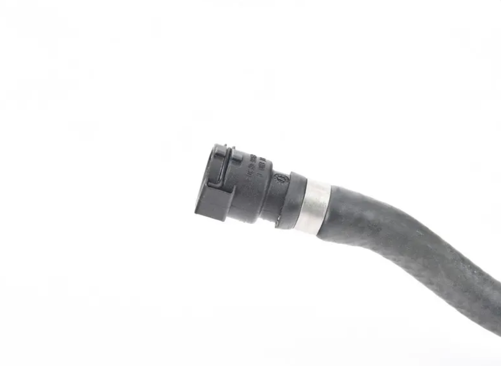 new bmw 7 f01, f02 engine coolant overflow hose 17127619712 7619712 original