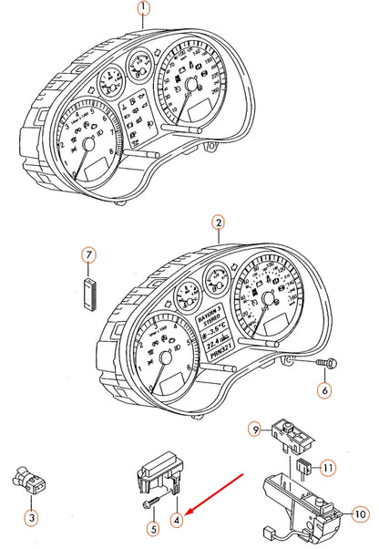 NEW AUDI A5 8T3 RADIO WAVE CLOCK RECEIVER 8K0919145A ORIGINAL