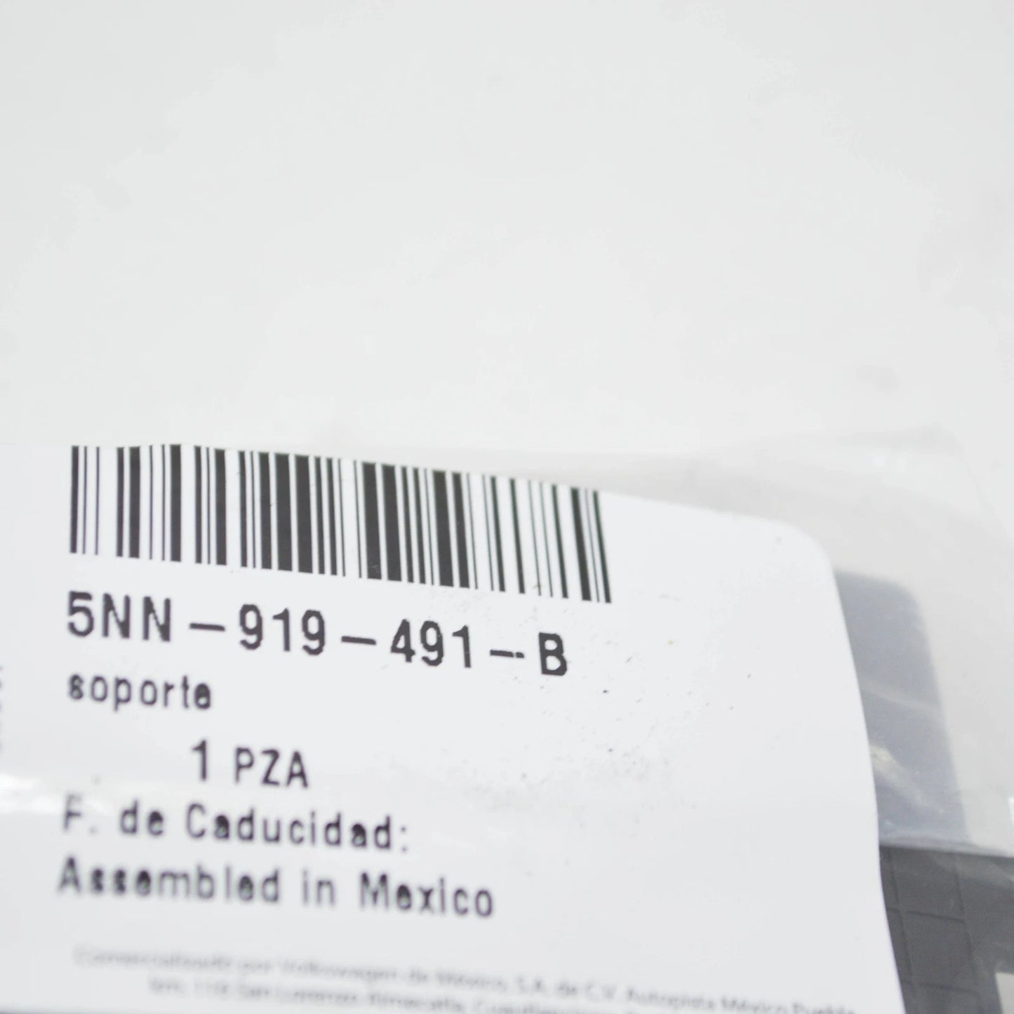 NEW VOLKSWAGEN TIGUAN AD REAR BUMPER OUTER PDC SENSOR BRACKET 5NN919491B