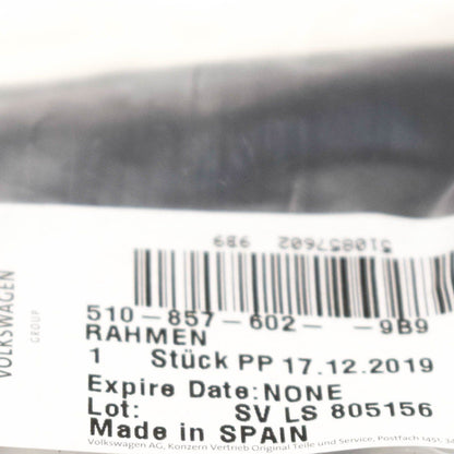 NEW VW GOLF SPORTSVAN AM1 FRONT RIGHT DOOR MIRROR COVER 510857602 9B9 ORIGINAL