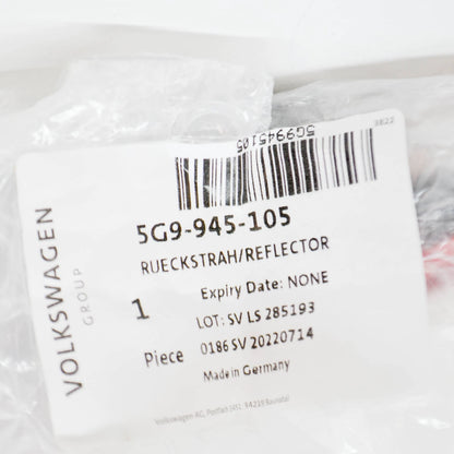 NEW VOLKSWAGEN GOLF MK7 REAR BUMPER LEFT REFLECTOR 5G9945105