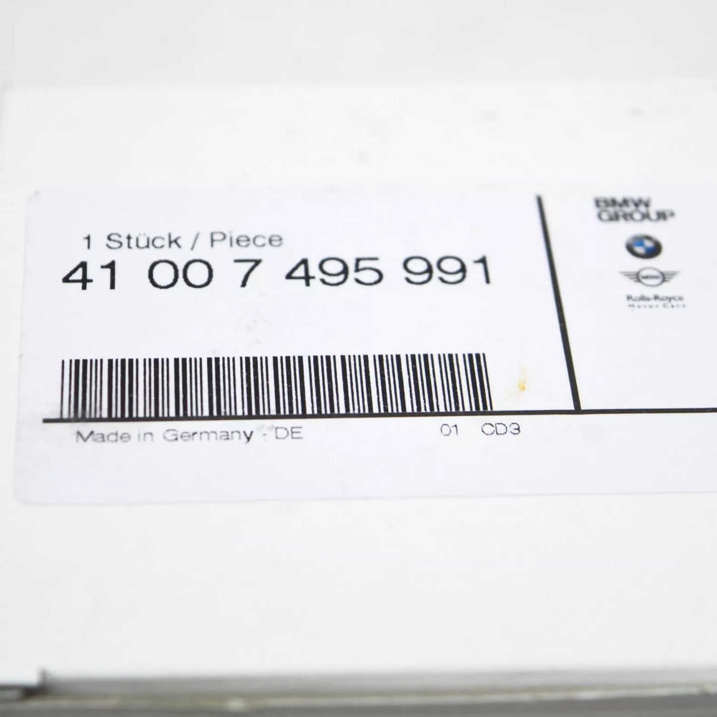 NEW BMW X3 G01 M F97 REAR LEFT DOOR HINGE 41007495991 ORIGINAL