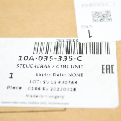 NEW VW ID.3 E11 ENGINE SOUND CONTROL UNIT SOUND GENERATOR 10A035335C ORIGINAL