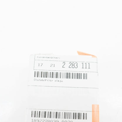 NEW BMW 5 F10 TRANSMISSION OIL STRAINER 17212283111 2283111 ORIGINAL