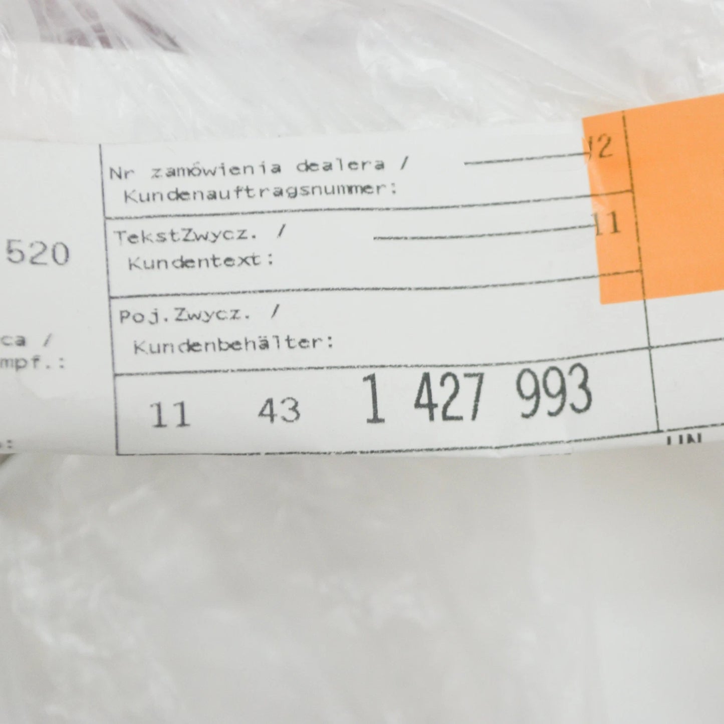 NEW BMW 3 COMPACT E36 ENGINE OIL DIPSTICK 1427993 11431427993 ORIGINAL