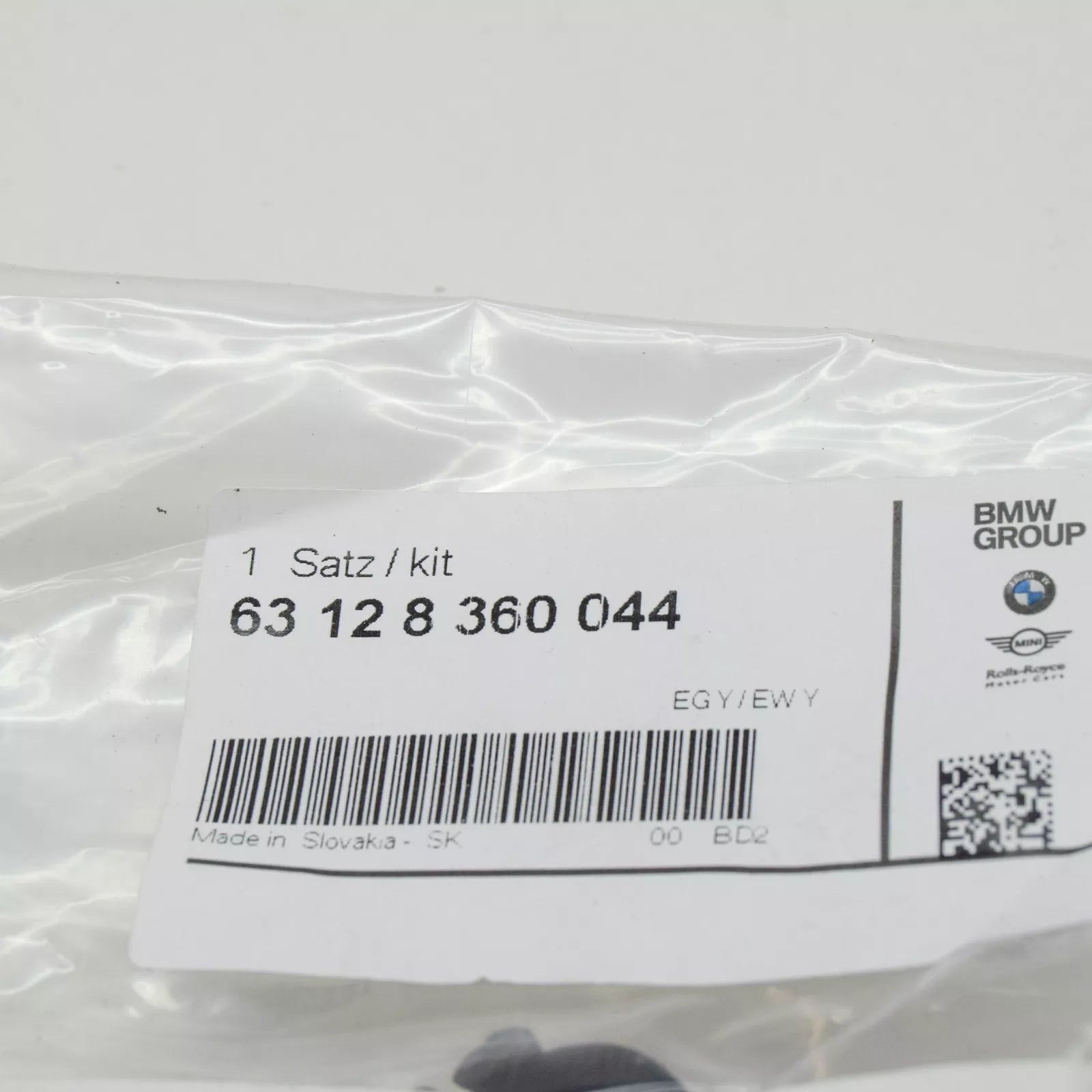 NEW BMW 3 SERIES E36 REPAIR KIT HEADLIGHT 8360044 63128360044 ORIGINAL