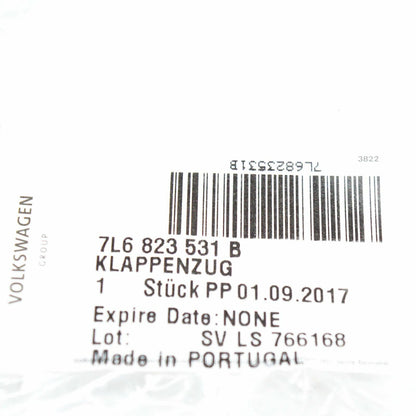 NEW VW TOUAREG 7LA FRONT BONNET HOOD RELEASE CABLE 7L6823531B