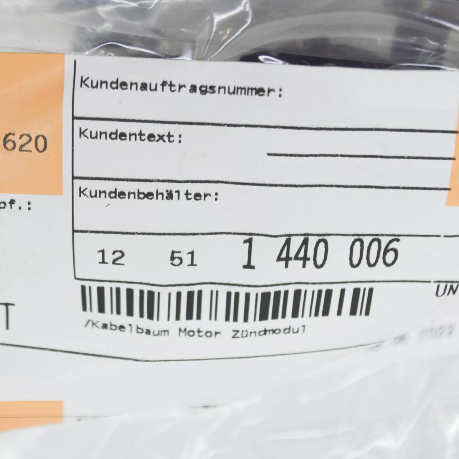 NEW BMW 3 E46 ENGINE IGNITION COILS WIRING HARNESS 12511440006 1440006 ORIGINAL