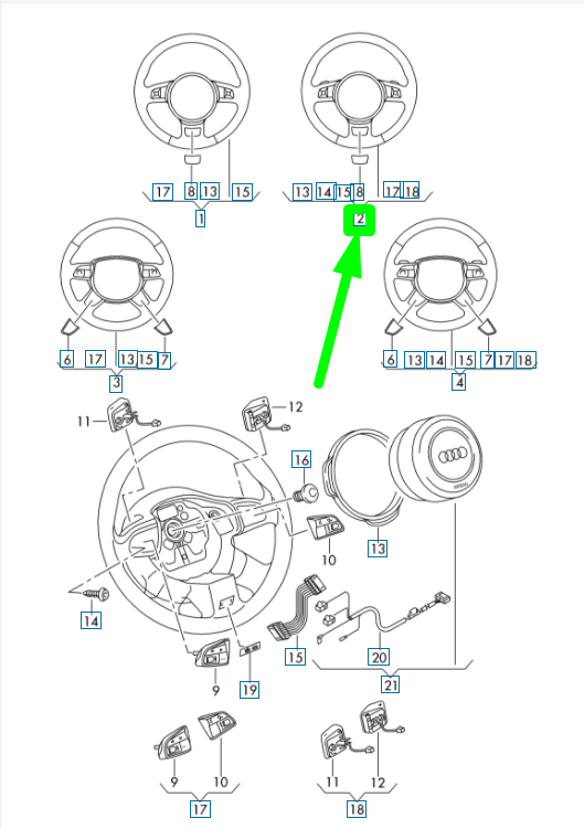 new audi a6 c7 multi function sports steering wheel 4g0419091bgakf original