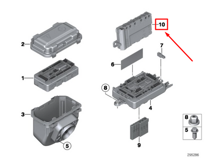 new bmw 4 gran coupe f36 distributor b multi 61149225022 9225022 original