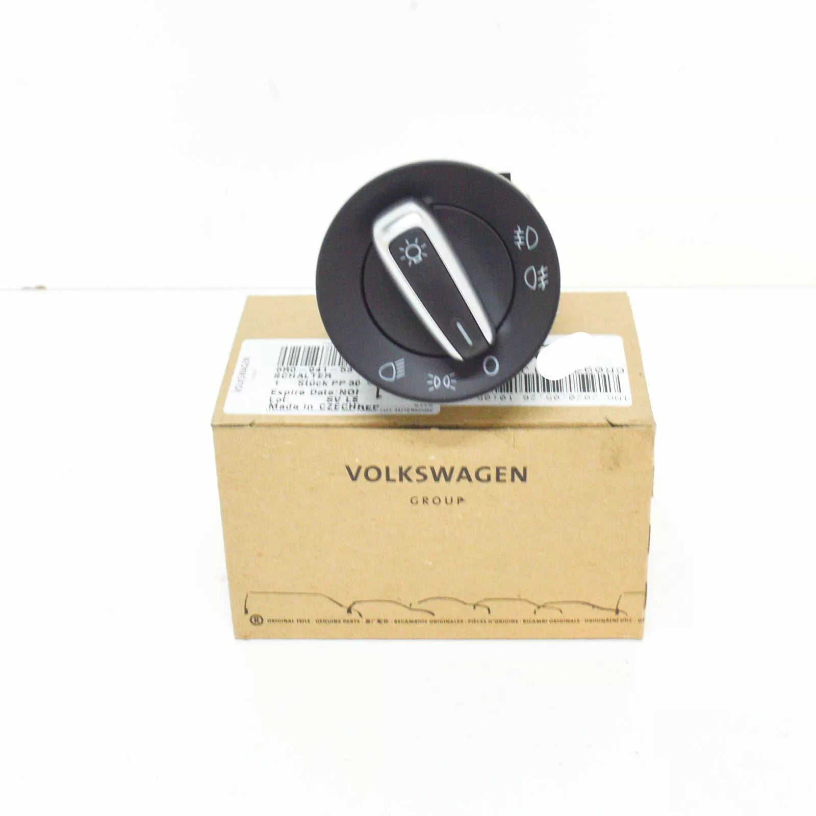 NEW VOLKSWAGEN POLO 6R HEADLIGHT CONTROL SWITCH 6R0941531JAPV