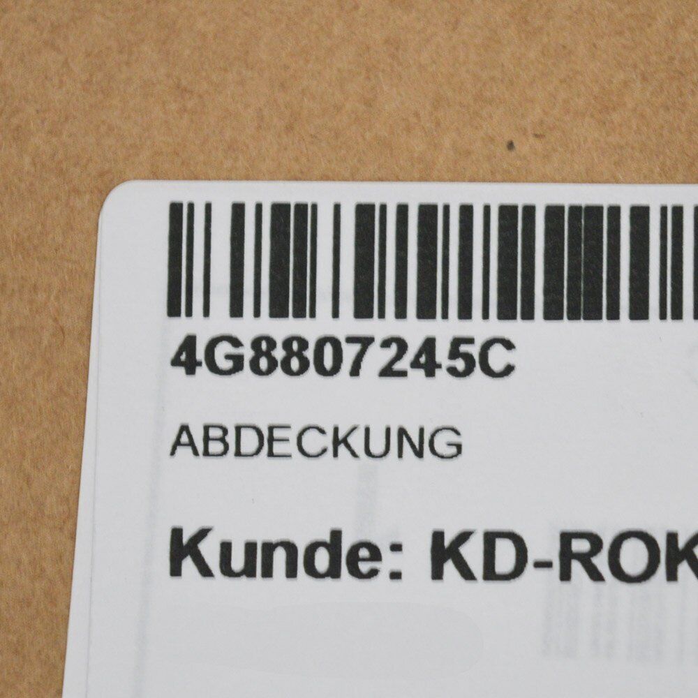 NEW AUDI A7 RS7 FRONT BUMPER LEFT GRILL TRIM 4G8807245C ORIGINAL