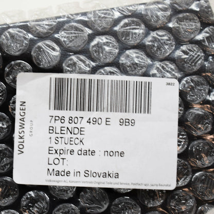 NEW VOLKSWAGEN TOUAREG 7P FRONT RIGHT FOG LIGHT COVER TRIM 7P6807490E9B9