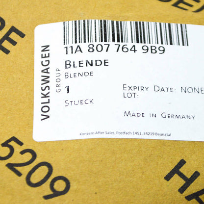 NEW VOLKSWAGEN ID.4 FRONT RIGHT BUMPER GRILLE COVER 11A8077649B9 ORIGINAL