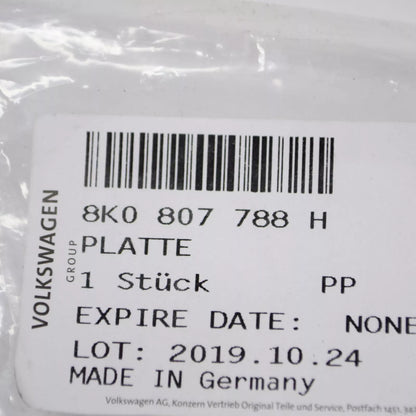 NEW AUDI A4 B8 FRONT RIGHT HEADLIGHT WASHER GUIDE FRAME 8K0807788H