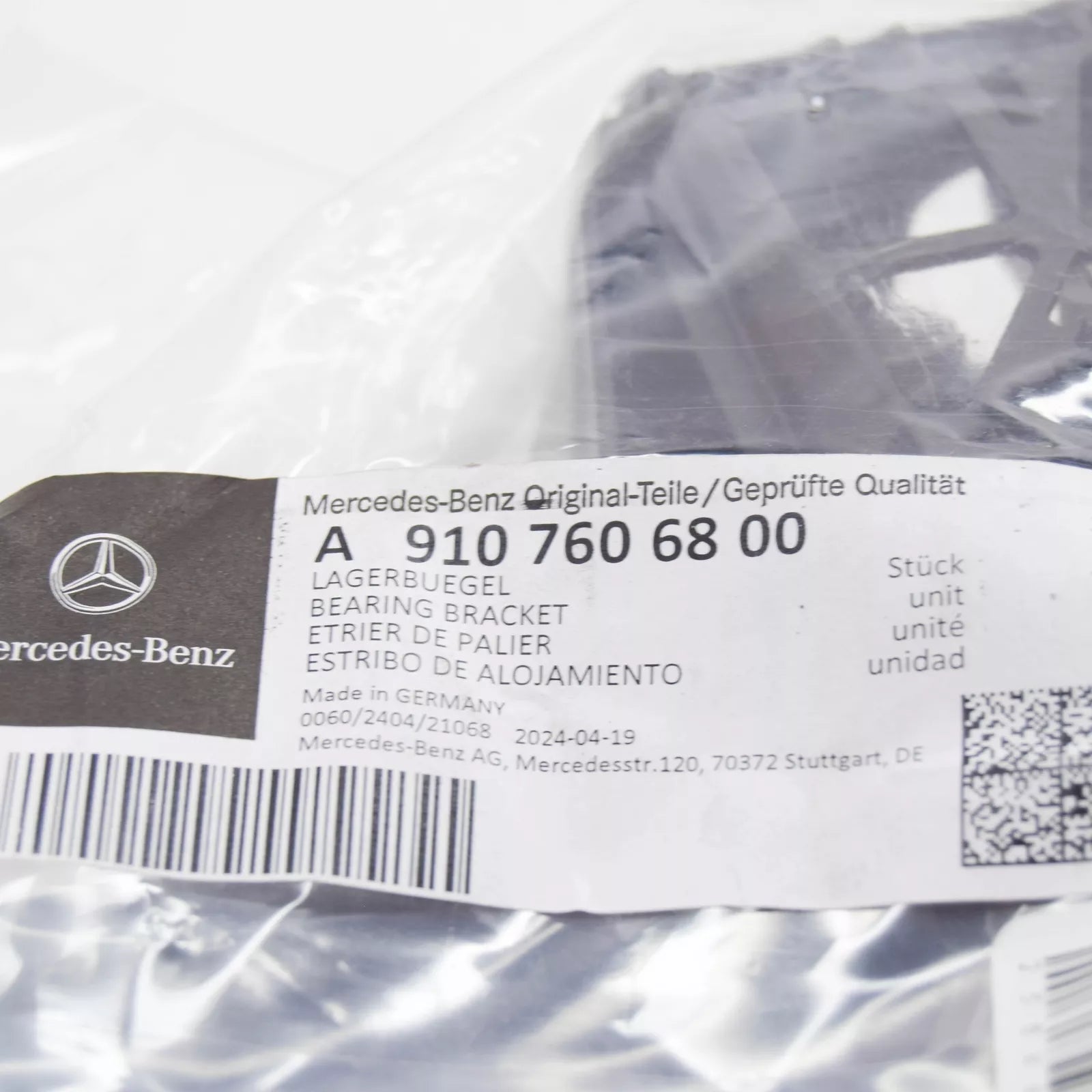 NEW MERCEDES-BENZ SPRINTER 907 REAR-END RH DOOR HANDLE BASE A9107606800 ORIGINAL