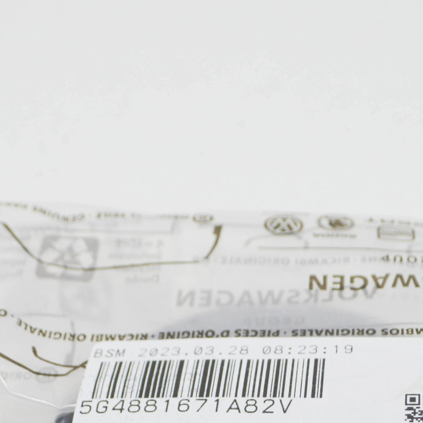 NEW VW ARTEON 3H7 FRONT LEFT BACKREST ROTARY KNOB 5G4881671A82V ORIGINAL