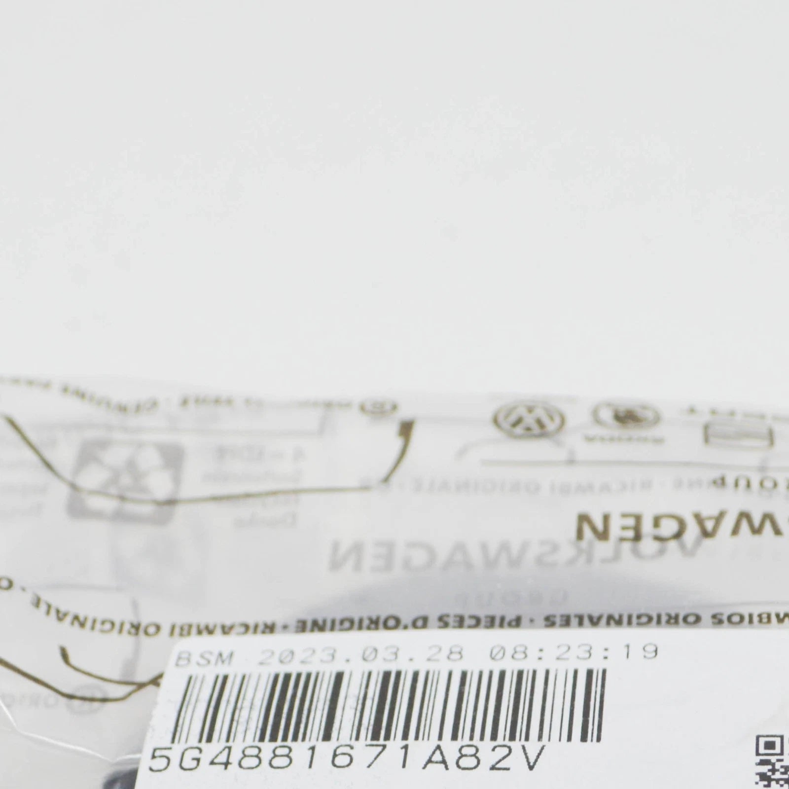 NEW VW ARTEON 3H7 FRONT LEFT BACKREST ROTARY KNOB 5G4881671A82V ORIGINAL