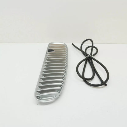 NEW BMW X5 E53 HOOD VENT TITANIUM GRILLE RIGHT 51137124824 ORIGINAL