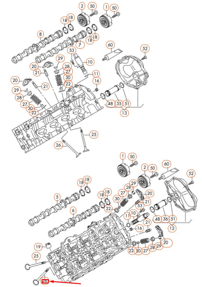 NEW AUDI A6 C7 EXHAUST VALVE 079109611D ORIGINAL