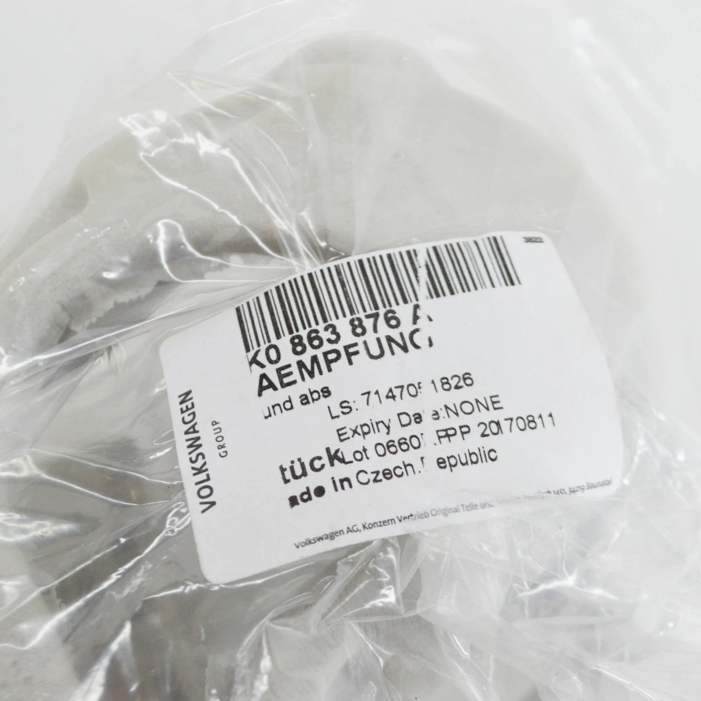 NEW AUDI A4 AVANT B8 ENGINE BONNET SOUND ABS 8K0863876A ORIGINAL