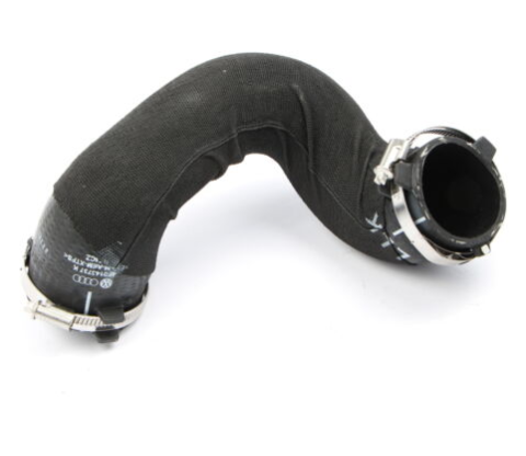 new audi a6 c6 left lower charge air cooler pressure hose 4f0145737k original