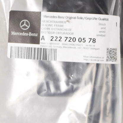 NEW MERCEDES-BENZ S-CLASS W222 FRONT LEFT DOOR SEALING FRAME A2227200578