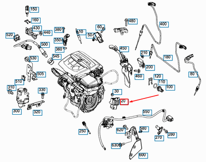 NEW MERCEDES-BENZ B W246 GLOW TIME OUTPUT STAGE CONTROL UNIT A6079000100
