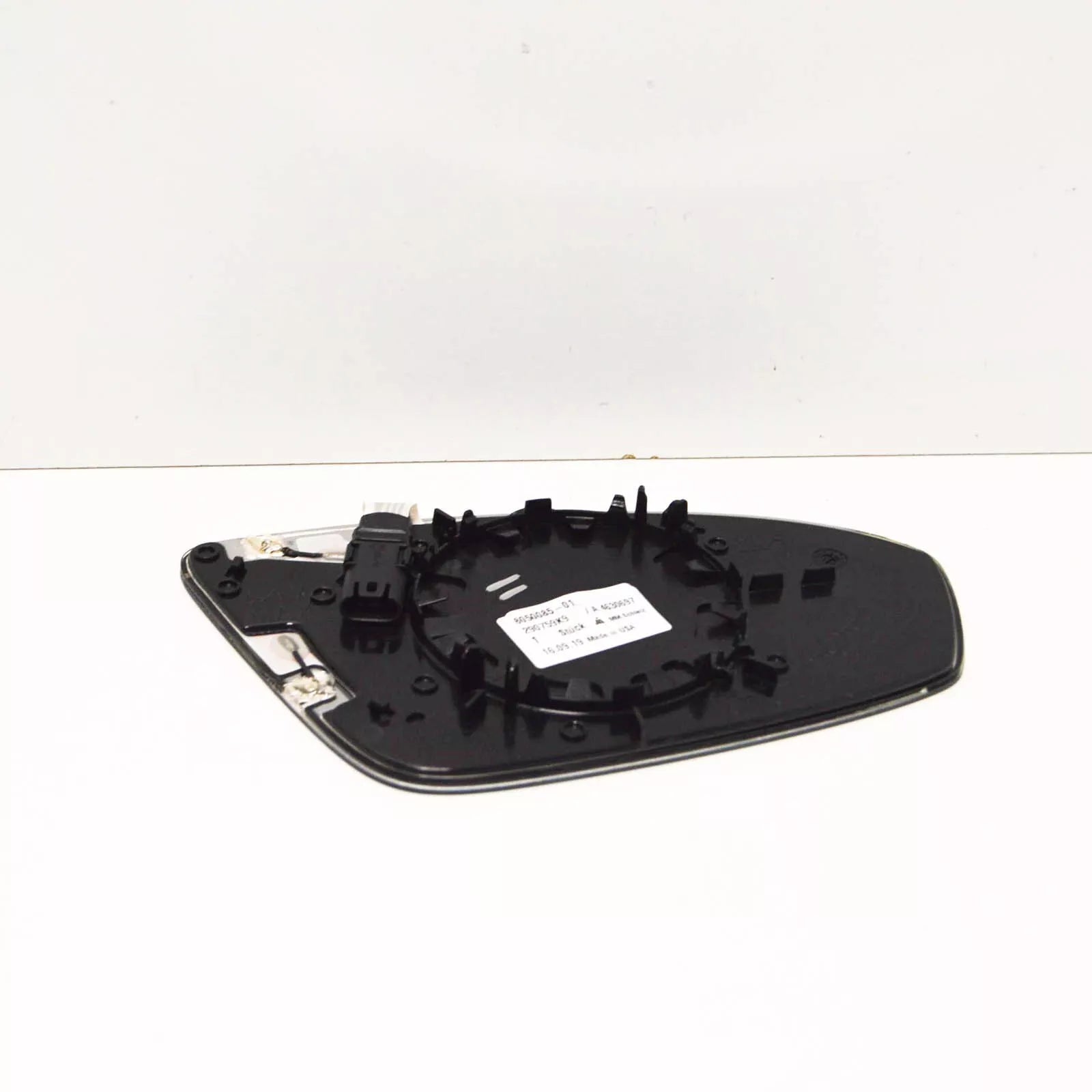 NEW BMW M5 F10 FRONT LEFT DOOR MIRROR GLASS LHD 51168050085 ORIGINAL