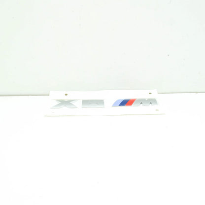 NEW BMW X6 M6 F86 TRUNK LID X6M BADGE STICKER 51148057983 8057983 2015 ORIGINAL