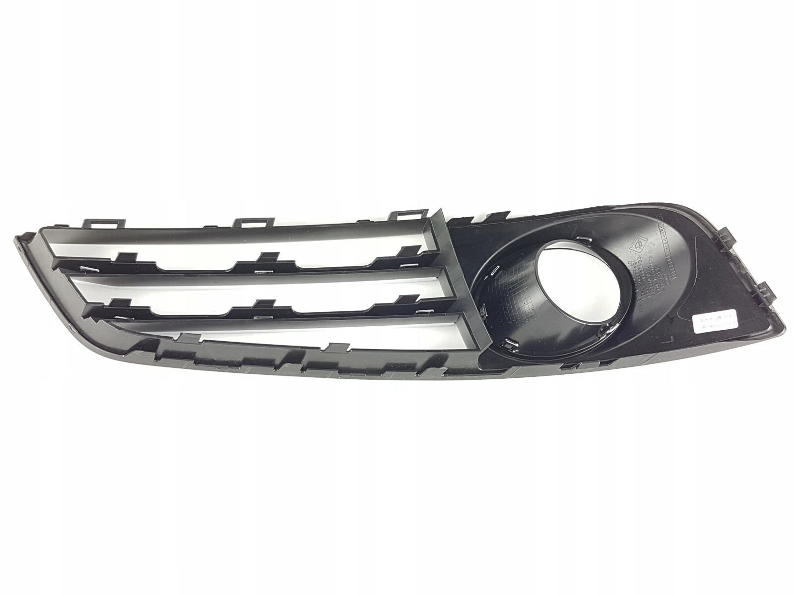 NEW AUDI A8 10-13 BUMPER LEFT FOG LIGHT GRILL GLOSS BLACK 4H0807679HT94